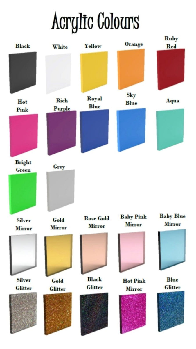 Seating Chart Our Favourite people 2650designs